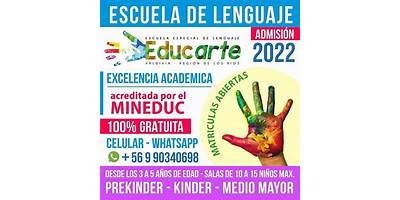Escuela Especial De Lenguaje Educarte