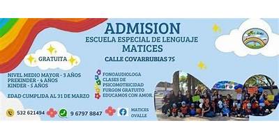 Escuela Especial De Lenguaje Matices