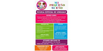 Escuela Especial De Lenguaje Mi Pequeño Sueño