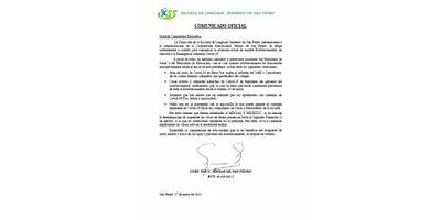 Esc. Espec. De Lenguaje Senderos De San Pedro