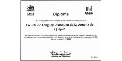 Escuela De Lenguaje Alonqueo
