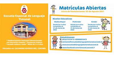 Escuela De Lenguaje Timonel