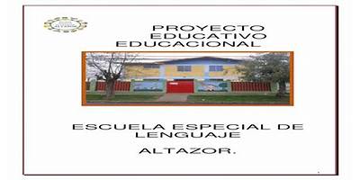 Escuela Especial De Lenguaje Altazor